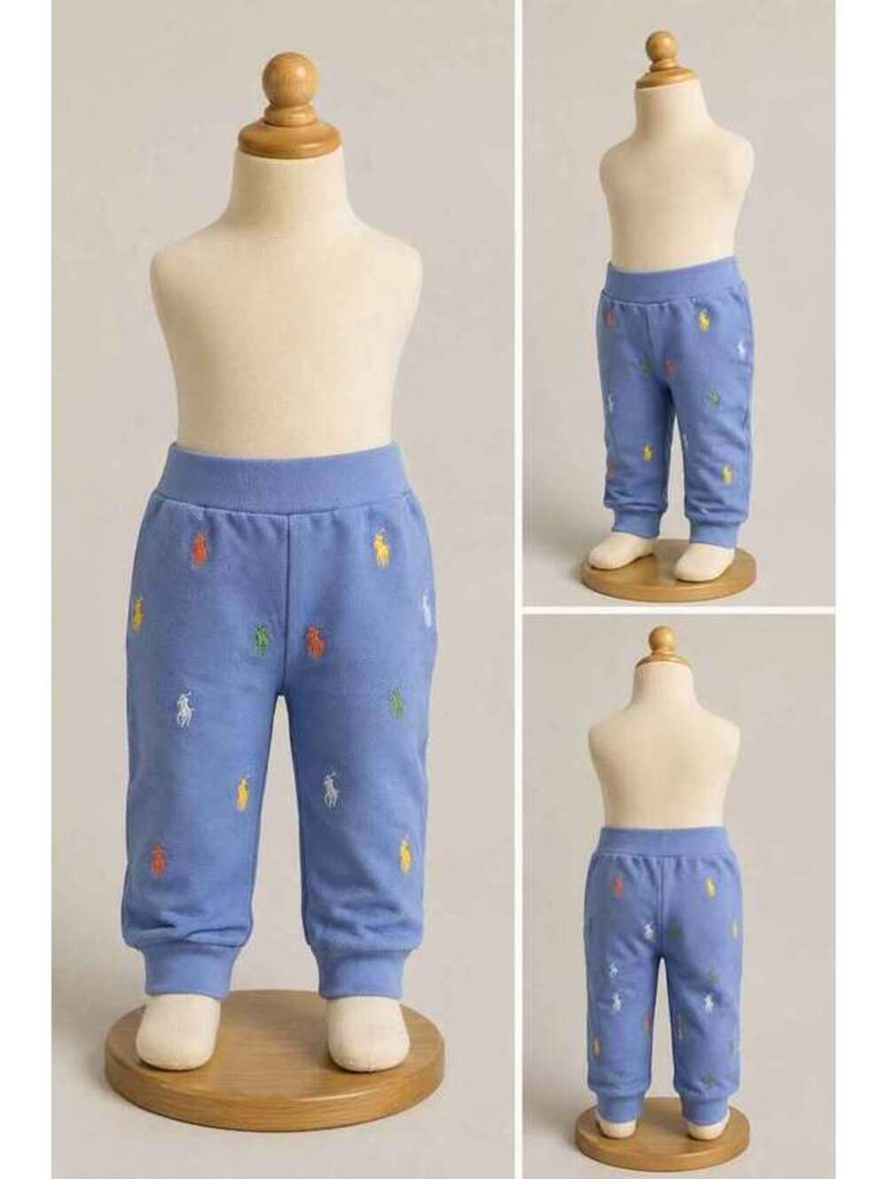 Ralph Lauren Baby Waffle Knit Jogger Pants 18M